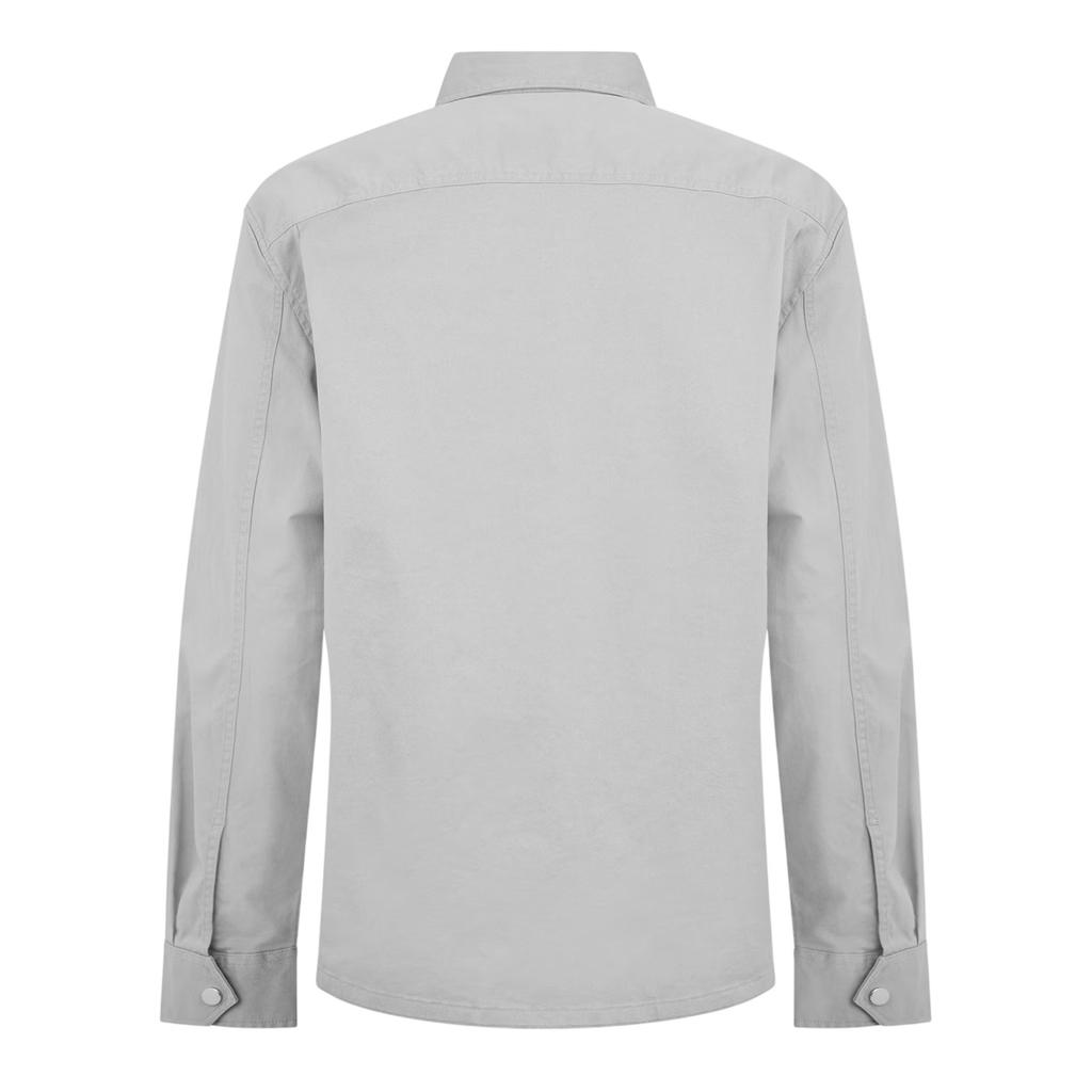 Calvin Klein Mens Utility Double Pocket Long-Sleeved Shirt
