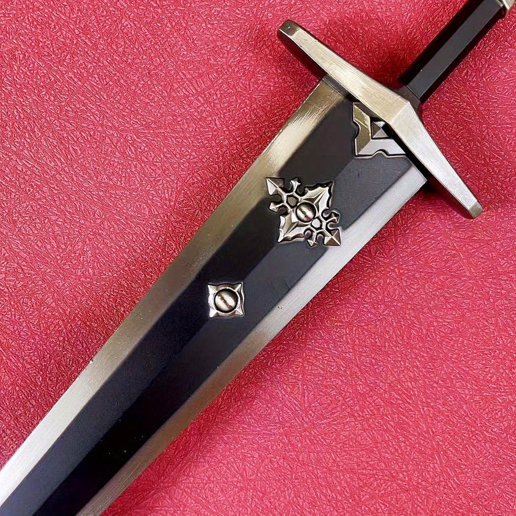 11.8inch 30cm Metal Elden Katana Blade Steel Iron Sword Anime Ninja Knife Real Size Japanese Katana Original Samurai Sabre Toy