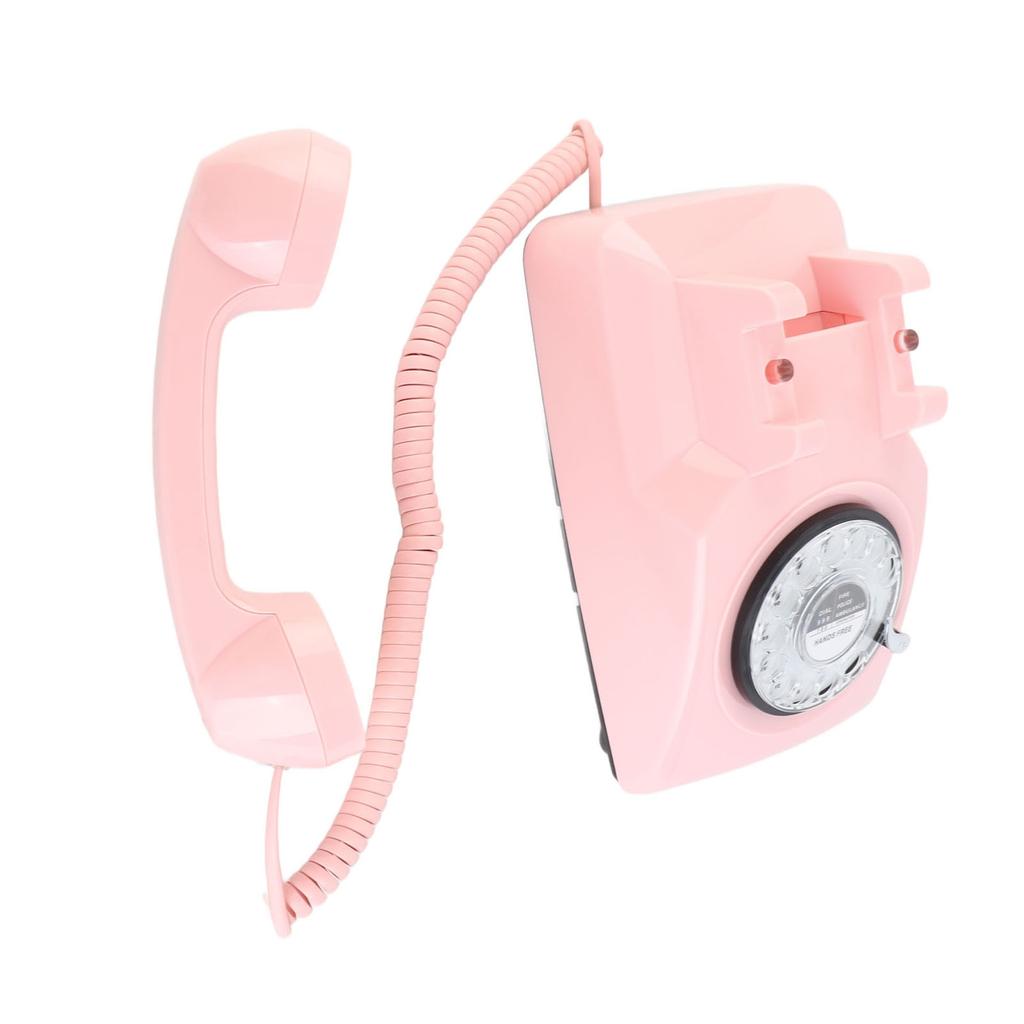 Retro Landline 60s Old Fashioned Wired Fixed Landline Telephone