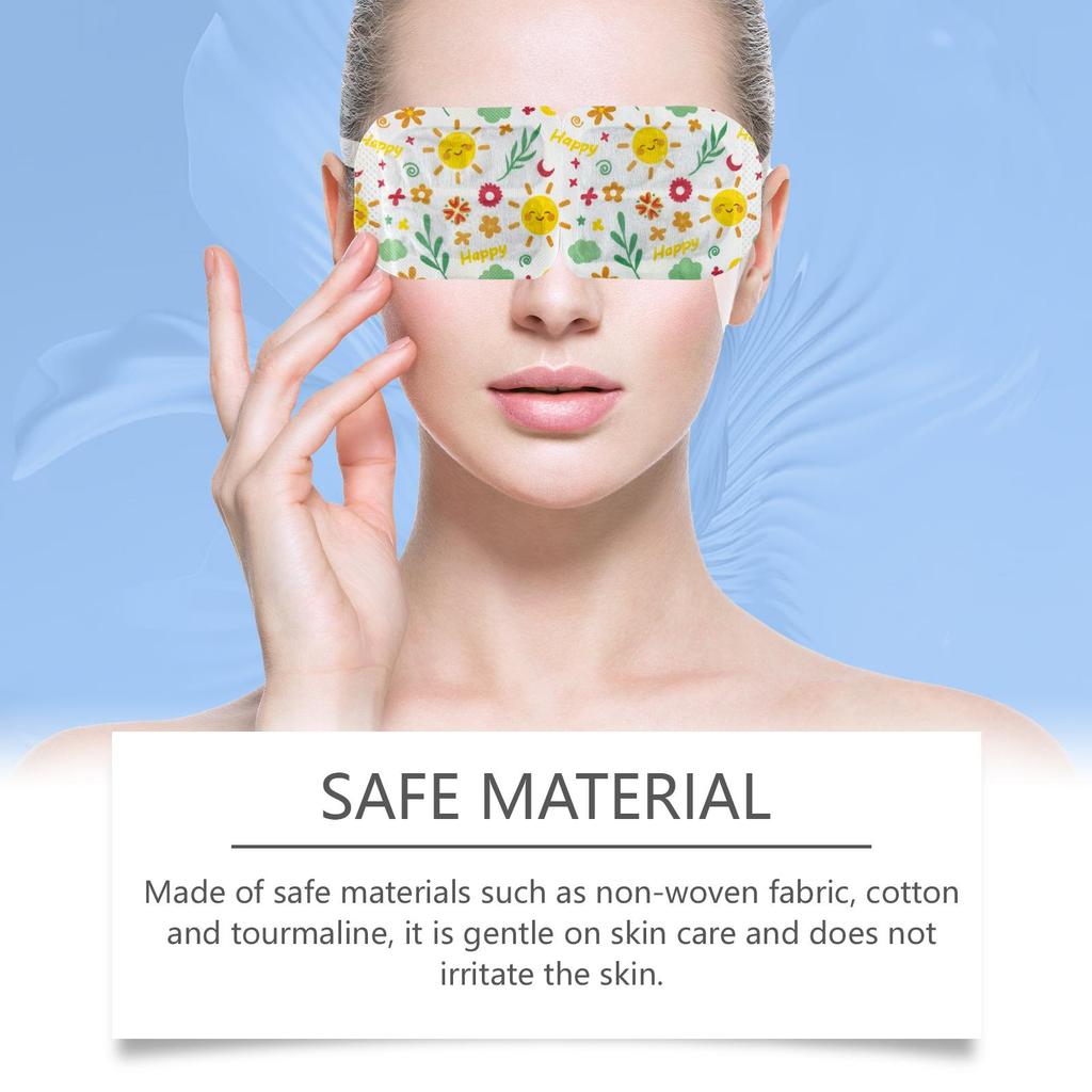 WIIEEY Sleep Steam Eye Mask Gentle Hot Compress Relieves Eyestrain Enhances Sleep QualityDaily Use