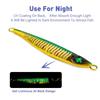 Kingdom Far Casting Sinking Slow Jigging 30g 80mm 60g 100mm Micro Jig Fishing Lure Artificial Saltwater Bass Bait Tackle