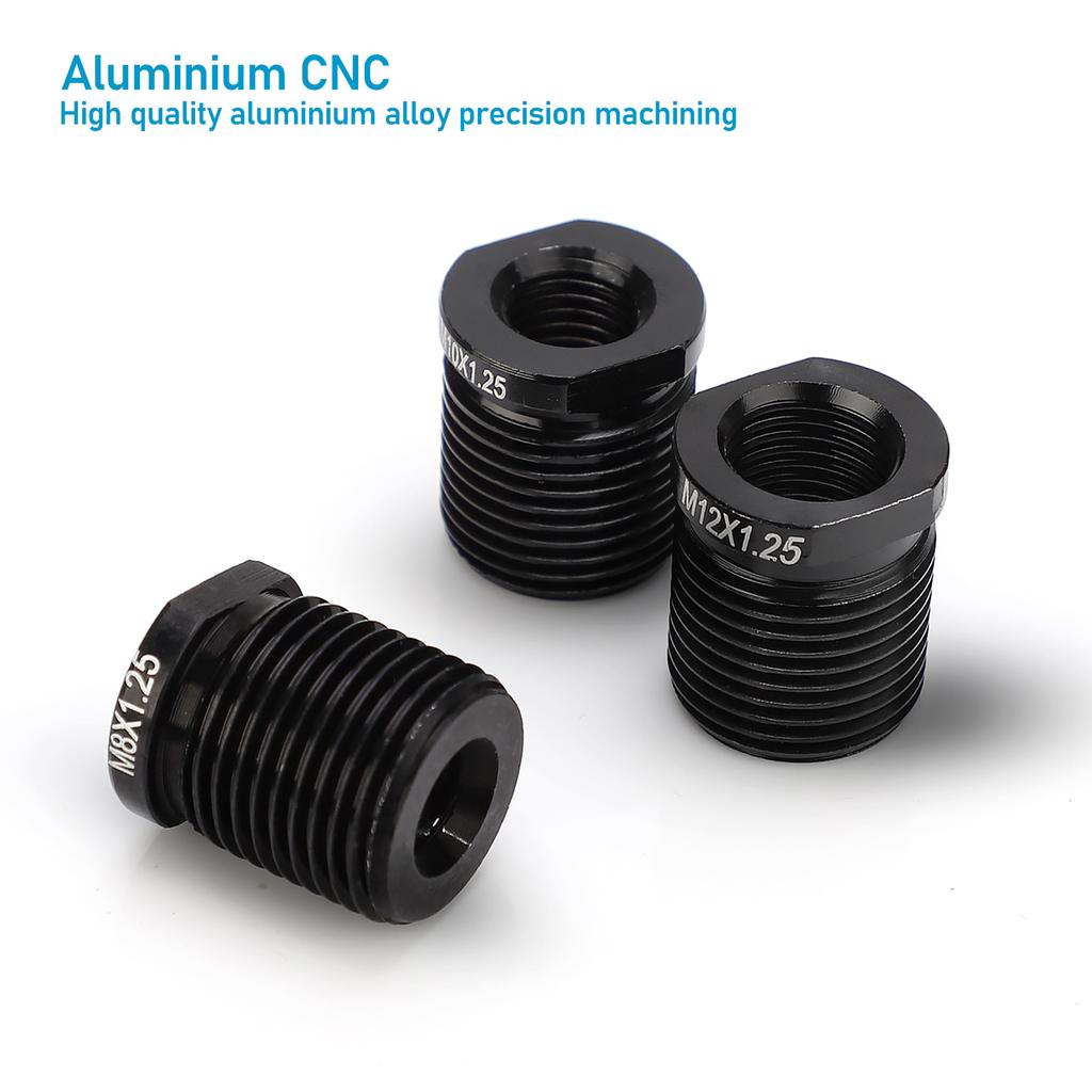 Shifter Knob Adapter With inside thread M8*1.25 M10*1.25 M10*1.5 M12*1.25 M12*1.5 gear rod M14*1.5 M6*1 For gear knob