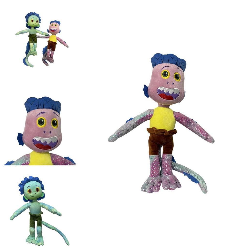 Adorable Pixar Luca Alberto Plush Toy 40cm Soft Stuffed Doll For Kids And Children