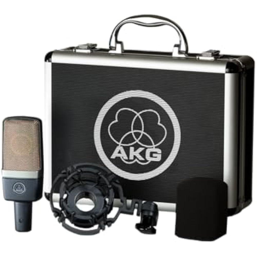 AKG C214 condenser microphone officially imported