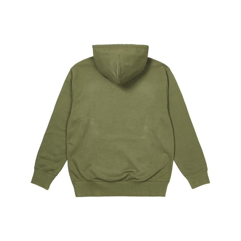 Palace FW22 Sofar Hoodie Unisex Tops Olive-Green P23HD097