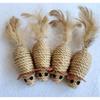 Inside The Cat Toy Mouse, There Is A Rustling Sound of A Hemp Rope, A Chicken Feather Mouse, and A Cat Toy Mouse