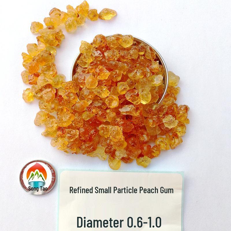Purely Refined Peach Gum & Snow Swallow: Pearl-Like, Impurity-Free Collagen Soapberry Blend