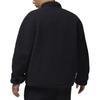 Jordan Veste Polaire Flight FW24 Poil Long Confortable Fermeture Éclair Chaude Vestes Homme Noir FV7448-010