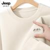 JEEP SPIRIT Men's 2025 Loose Fit Crew Neck Sweatshirt