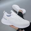 Men’s White Sports Shoes Casual Lightweight Running Sneakers Tennis Shoes Black Basketball Shoes for Students Large Size 48 49 50
