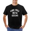 Punk Rock TShirt Summer Clothes Blouse Plain White T Shirts Men