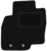 Dywanik kierowcy czarny dla: Minivan Mitsubishi Grandis (2004-2010)