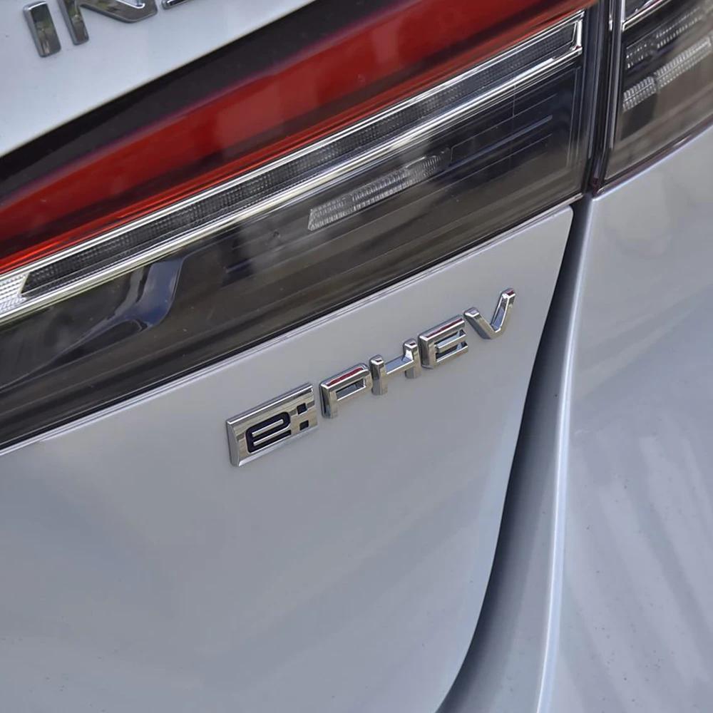 1ks 3D ABS e: Samolepka s logem PHEV auta Odznak na zadní nárazník Auto Zadní kufr Znaky Samolepky Doplňky pro styling BT