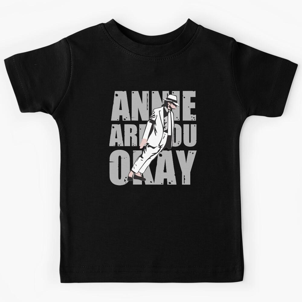 Smooth Criminal - Annie Are You Okay? Kids T-Shirt 150
