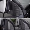 For Toyota Highlander 2017- Carbon Fiber Front door Decor Cover Trim
