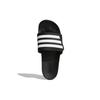 New Adidas Adilette Comfort Adjustable Slide 'Black White' GZ8951