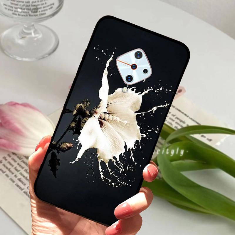 For Vivo V17 Case Cover S1 Pro Silicone Soft Painted Phone Case for VIVO 1920 V17 Russia Case TPU Bumper for vivoV17 V 17 s1Pro
