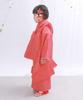 Shichigosan full set Hikita [KYOETSU] [Kyoetsu] 3-year-old girl's kimono, separate, two-piece set, haori, accessories, set, 753, 4-piece (6. pattern,