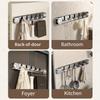 Strong Vacuum Suction Cup Hook, No Punching Hole, Movable Folding Hook Behind The Door, Entrance Coat, Hat, Key, Umbrella Hook
