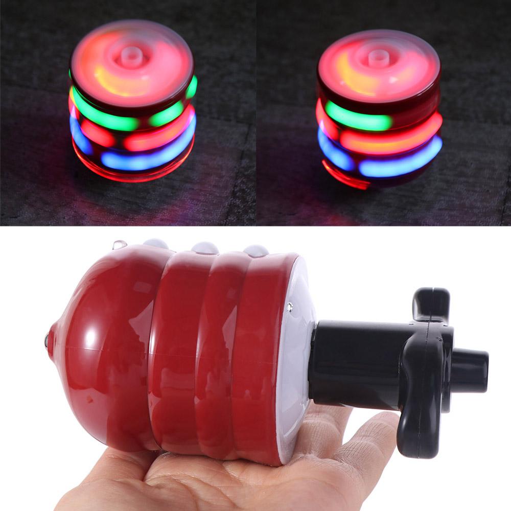 Light&Sound Classic Spinning Tops Toy LED Children's Gyroscope Toys  Boys and Girls