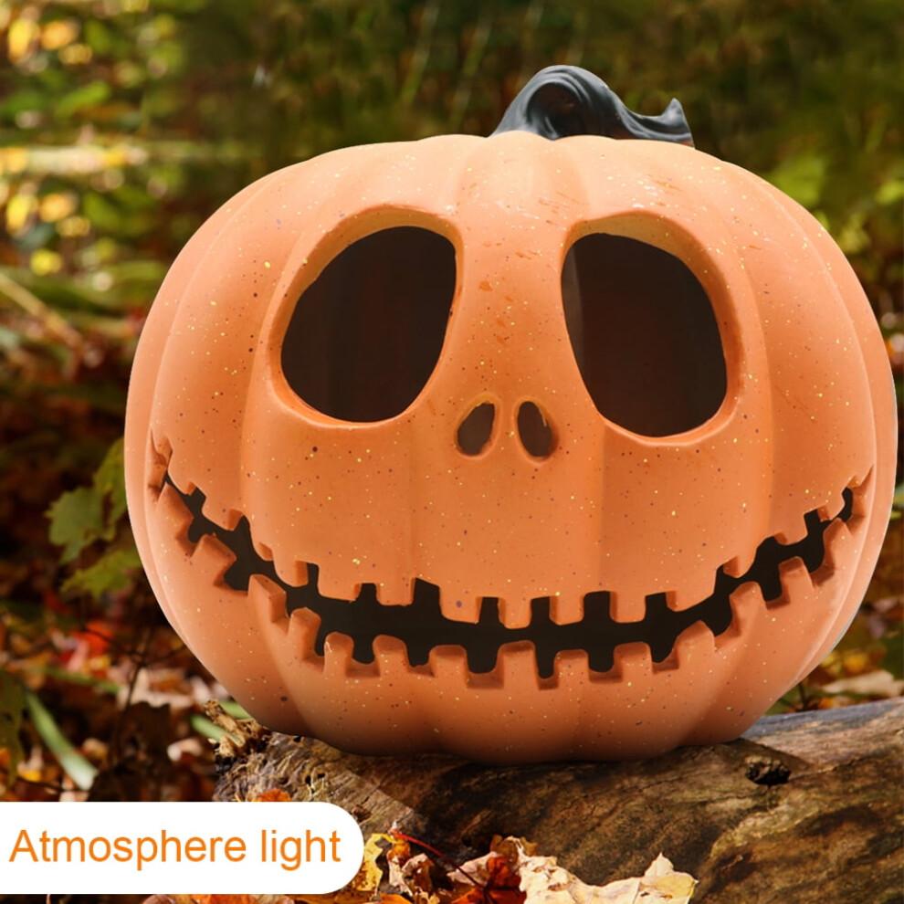 Halloween LED Kürbislaterne Hausdekoration (ZU)