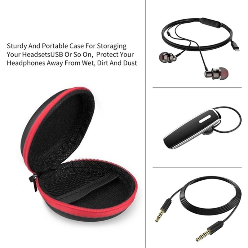Sac de Rangement Portable pour Électronique Avec Compartiments Réglables Pour Chargeurs Casques Matériau Design Compact Résistant à l'Eau