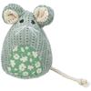 Jouet Pour Chat - Trixie - Souris En Tissu - Set De 4 - Couleur Verte - Utilisation Intérieure