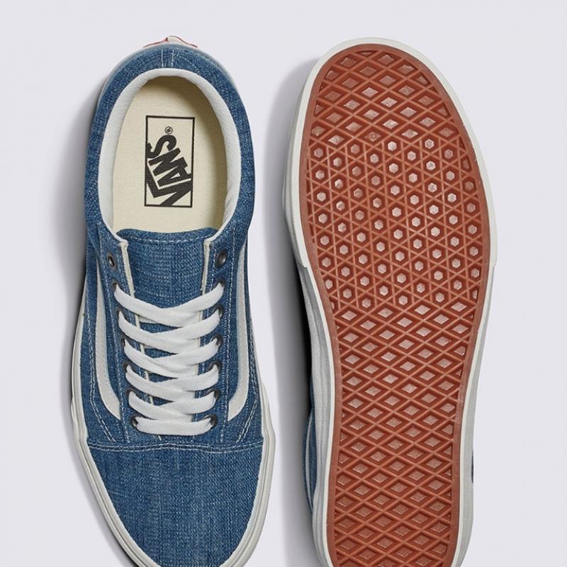 Barnes Old School   Denim Blue White  Vn000cr5y6z1