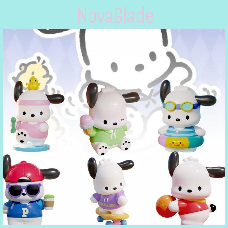 Adorable Sanrio Pachi Dog Go Anywhere Series Blind Box Pvc Figure For Collectors