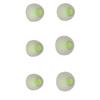 3 Size 6 Pcs Replacement Earplugs Soft Silicone Eartips Noise Reducing Earbuds for EarphonesGreen