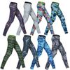 Heren Sneldrogende Elastische Fitness Compressie Tights voor Hardlopen, Fietsen, Basketbal & Trainen