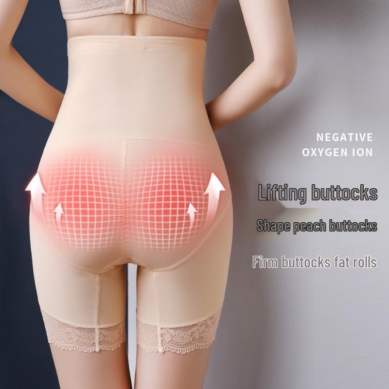 High Waist Tummy Control Body Shaping Lace Panties with Postpartum Support