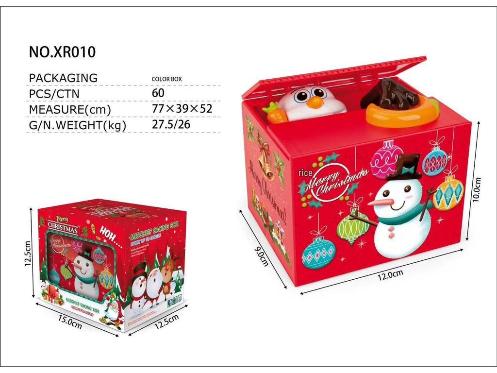 Santa Claus Money-Stealing Cat Toy Unicorn Piggy Bank: Children's Musical Coin Bank Christmas Gift