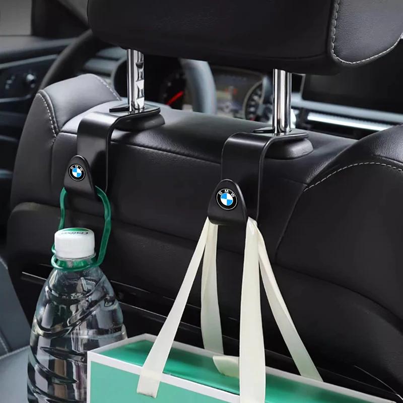 For BMW E46 E90 E60 F30 F10 E39 E36 F20 G30 G20 E87 E92 Valve 2Pcs Car Seat Storage Hooks Multifunctional Organized Holder SU5