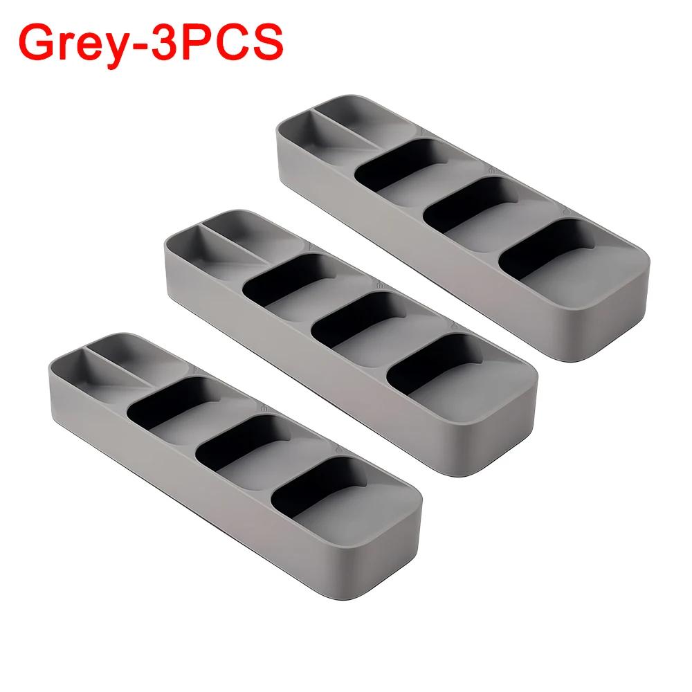 Drawer Storage Box Creative Kitchen Cutlery Organiser Multifunctional Classification Knife and Fork Box Desktop Sundries Box