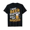 Ik Laat Bier Verdwijnen Wat Is Jouw Superkracht Drinkfeest T-shirt Vintage Stijlvol Uitgerekt Unisex Zacht Casual