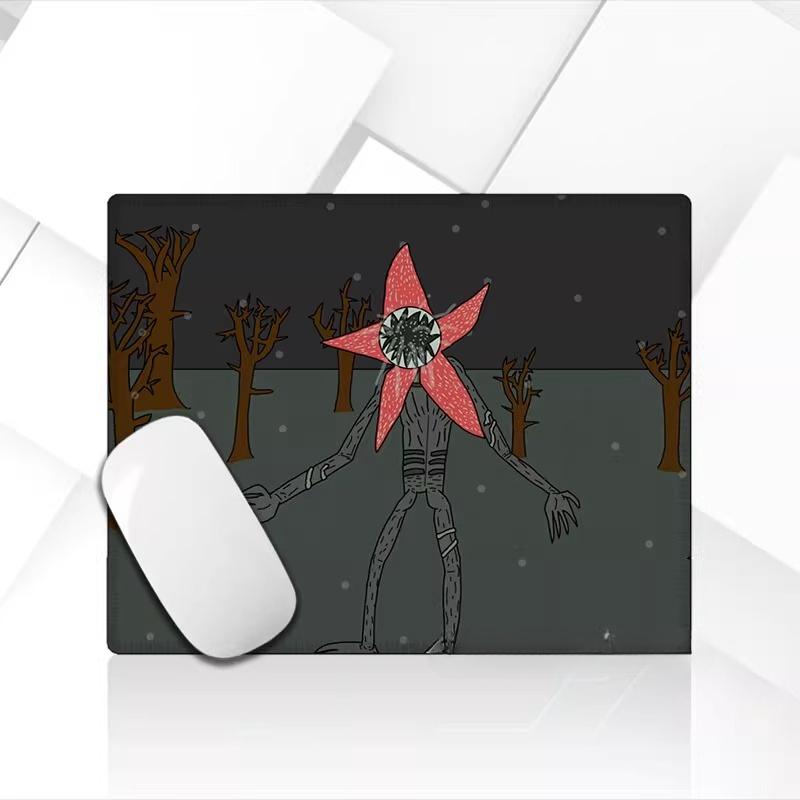 Stranger Things Amerikanisches Drama Peripherie Leder Mauspads Klein Schreibtisch Tischunterlage Randverriegelung Rutschfestes Mauspads Stranger Things Kreatives Mauspads
