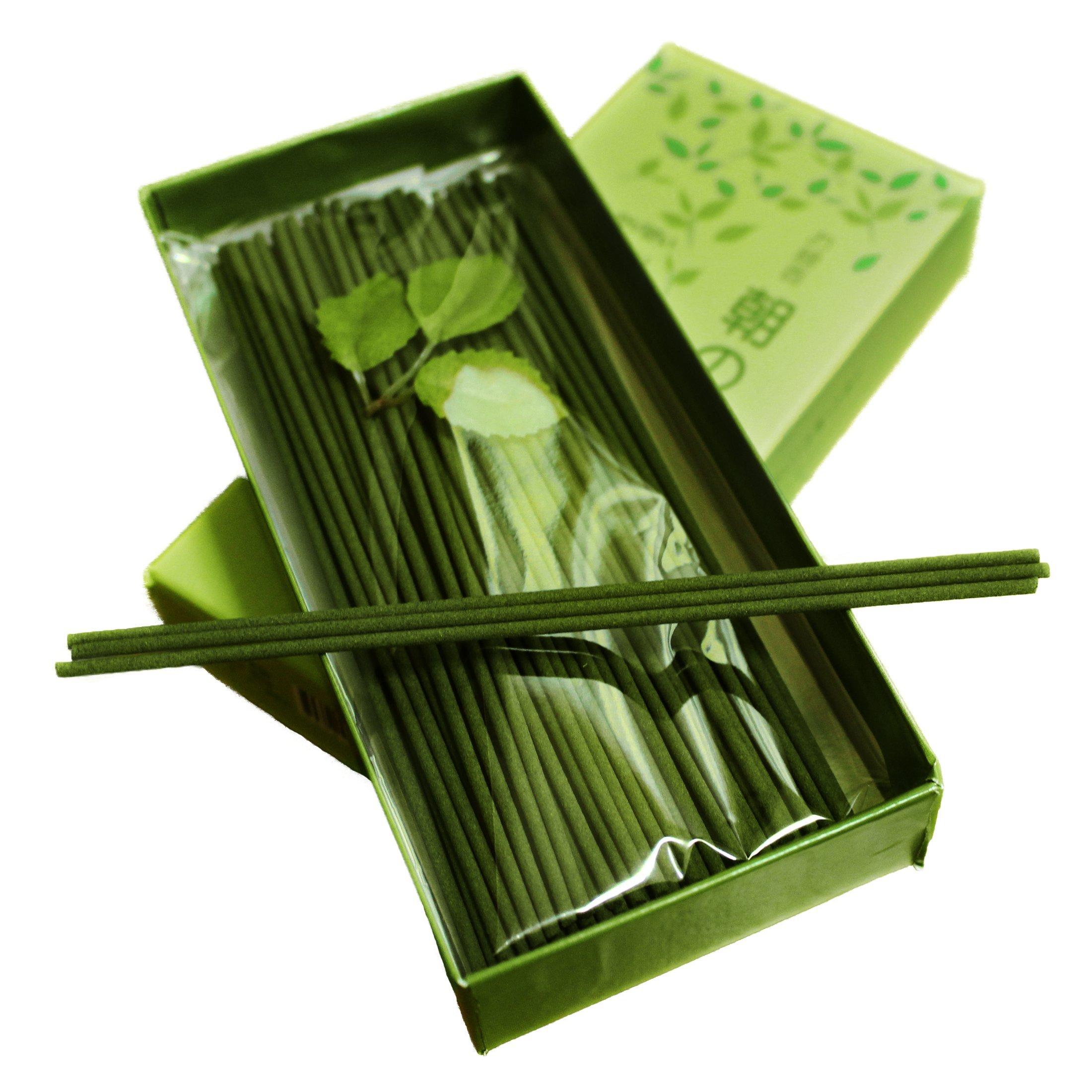 

Pet Memorial Incense, Morning Gyokuro Japanese Tea Scent, Approx. 50g, for Monthly Memorial Day, Higan, Obon, and 49th Days, Made in Japan, 8