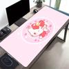 Hello Kitty, Pink Heart Themed XXL Mouse Pad - Non-slip Rubber Desk Mat for Gaming and Office Use, Multi-Function Keyboard  0826047a