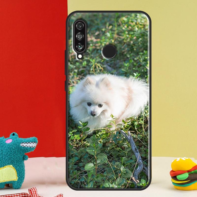 Pomeranian Dog For Huawei P30 Pro P60 P50 P20 P40 P Smart Nova 9 5T Honor Magic 5 Lite X8 X9 a 50 70 Case