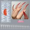 160Pcs Multi Size Clear Nail Extension Molds Customizable Fit False Nail Tips For Various Nail Shapes Natural Appearance