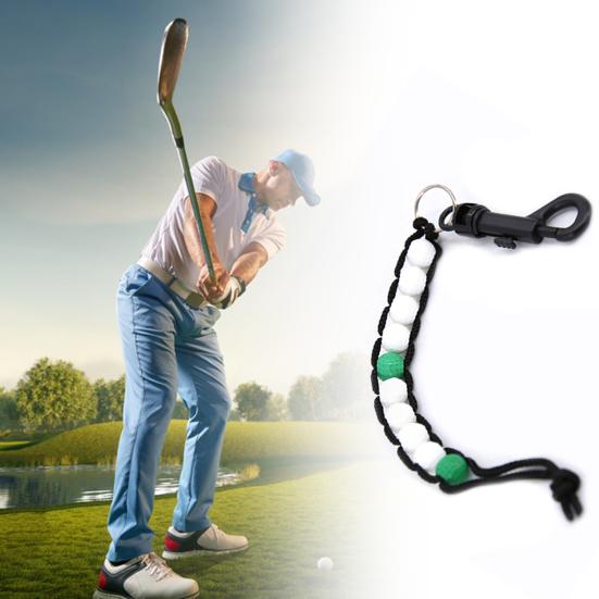 Licznik Uderzeń Wygodny Łatwy do Noszenia Design z Haczykiem Profesjonalny Licznik Punktów Golfowych do Kija Golfowego