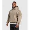 Gymshark Heavyweight Hoodie Lifestyle Brown A2b3a Nc0s
