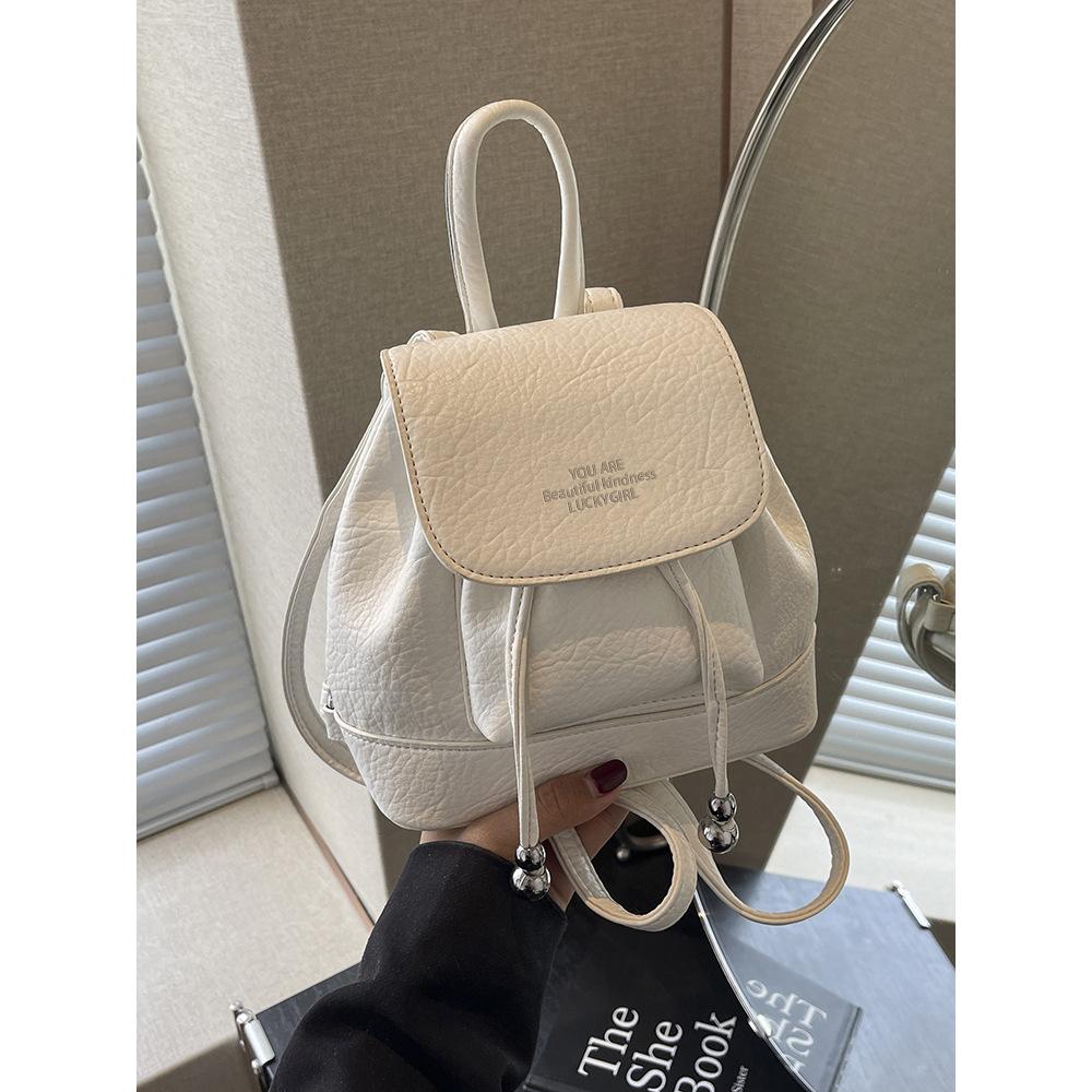 Fashion College Student Commute 2025 New Versatile Mini Small Backpack Going Out Travel Bag School Bag Backpack