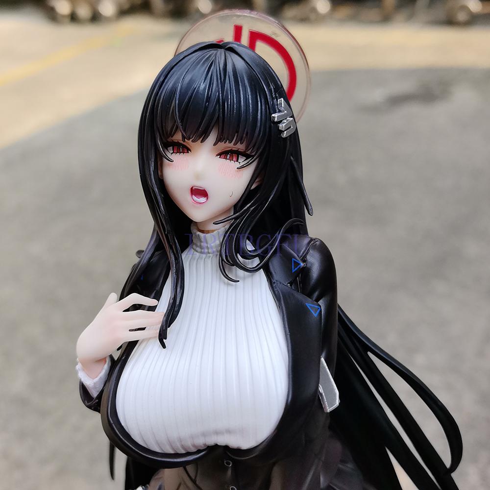 25cm Blue Archive Tsukatsuki Rio 1/7 Girls Toys Chinese Anime Figures PVC Action Figure Toy Game Collectible Model Doll