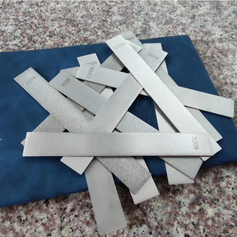 Professional Diamond Sharpening Stone Grit 150-3000# Whetstone Knives Open the Blade Tool DIY Woodwork Accessories Kitchen 2PCS
