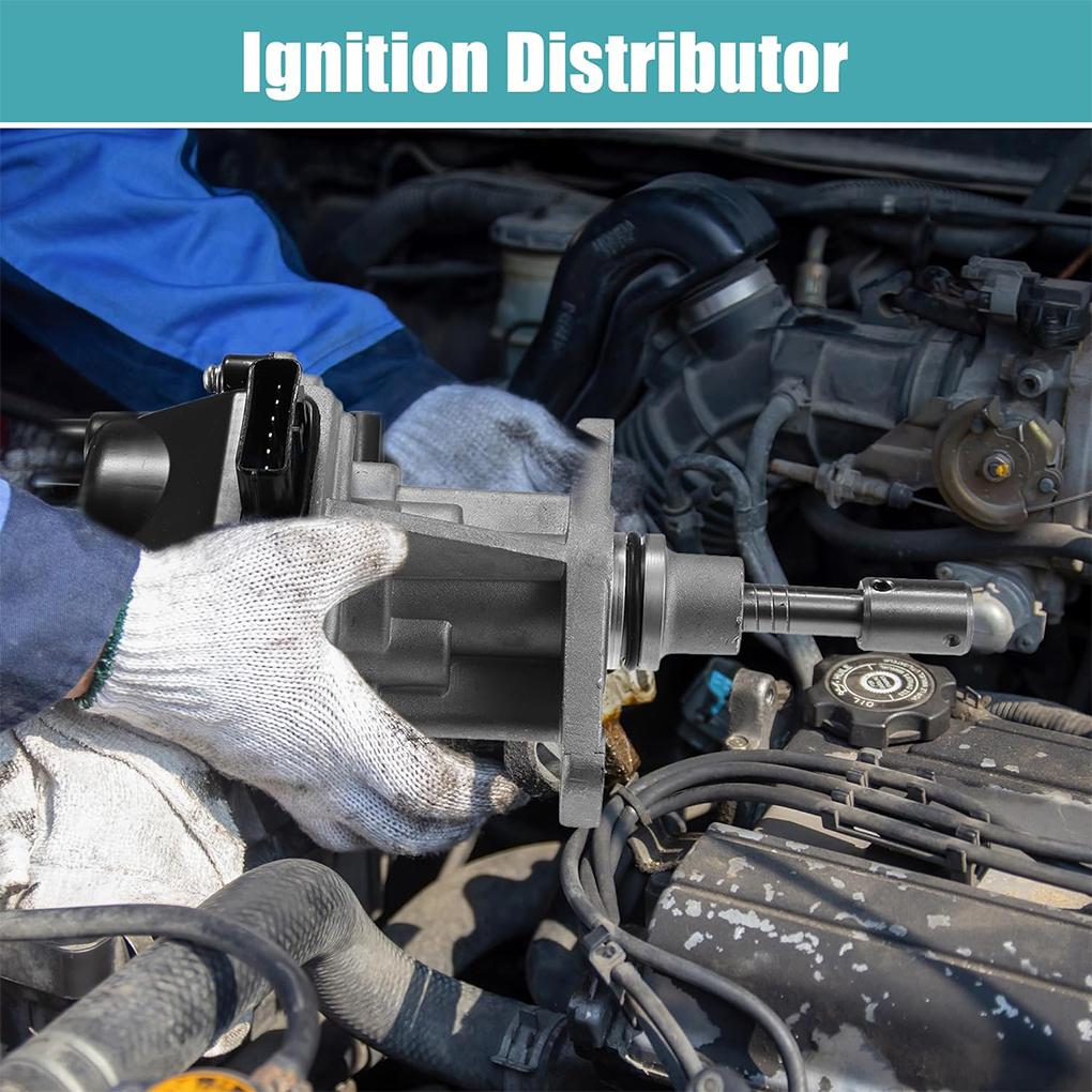 Metal 22100-1S704 Ignition Distributor For 96-97 Pickup Truck D21 Hardbody 2.4L  Easy To Install