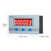Mini LED Digitalzählermodul DC AC5V 24V Elektronischer Summierer mit NPN- und PNP-Signalschnittstelle 1 999999 Mal