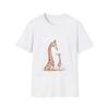 Giraffe Love Unisex Softstyle T-Shirt Cute Animal Tee Playful Nature Lover Gift