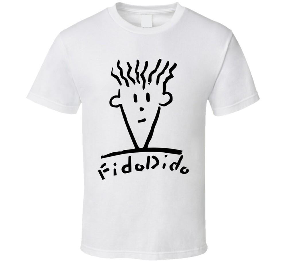 Fido Dido 80s Cartoon Character Fan T Shirt